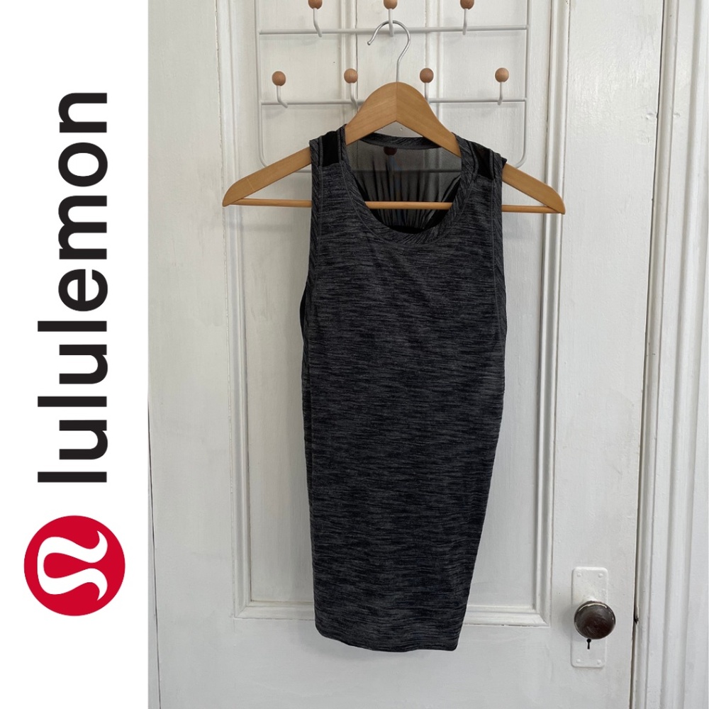 Lululemon Workout Top with Built-In Bra, Size 6